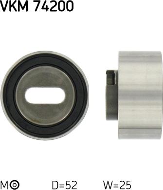 SKF VKM 74200 - Rullo tenditore, Cinghia dentata www.autoricambi360.it