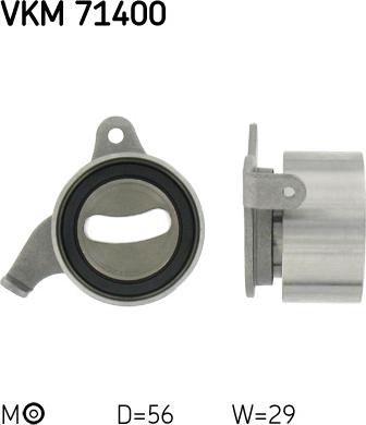 SKF VKM 71400 - Rullo tenditore, Cinghia dentata www.autoricambi360.it