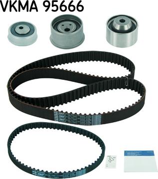 SKF VKMA 95666 - Kit cinghie dentate www.autoricambi360.it