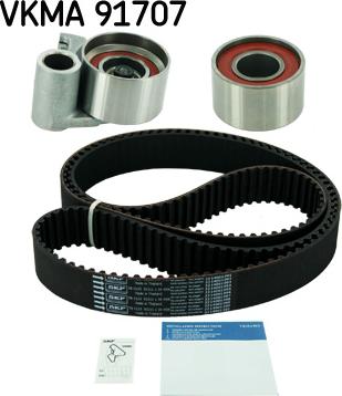 SKF VKMA 91707 - Kit cinghie dentate www.autoricambi360.it