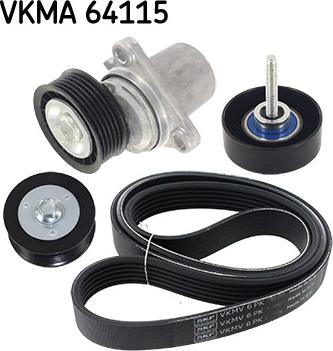SKF VKMA 64115 - Kit Cinghie Poly-V www.autoricambi360.it