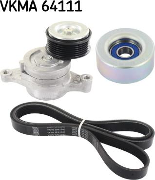 SKF VKMA 64111 - Kit Cinghie Poly-V www.autoricambi360.it
