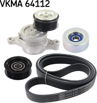 SKF VKMA 64112 - Kit Cinghie Poly-V www.autoricambi360.it