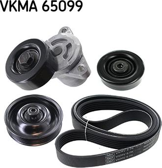 SKF VKMA 65099 - Kit Cinghie Poly-V www.autoricambi360.it