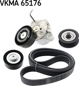 SKF VKMA 65176 - Kit Cinghie Poly-V www.autoricambi360.it