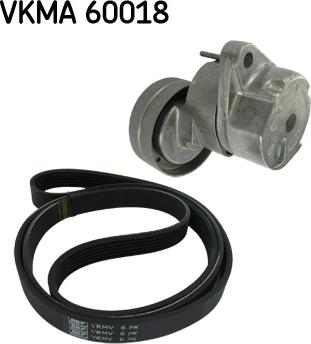 SKF VKMA 60018 - Kit Cinghie Poly-V www.autoricambi360.it