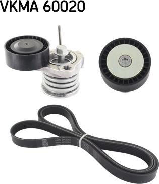 SKF VKMA 60020 - Kit Cinghie Poly-V www.autoricambi360.it