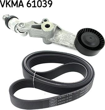 SKF VKMA 61039 - Kit Cinghie Poly-V www.autoricambi360.it