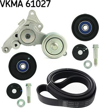 SKF VKMA 61027 - Kit Cinghie Poly-V www.autoricambi360.it