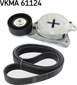 SKF VKMA 61124 - Kit Cinghie Poly-V www.autoricambi360.it