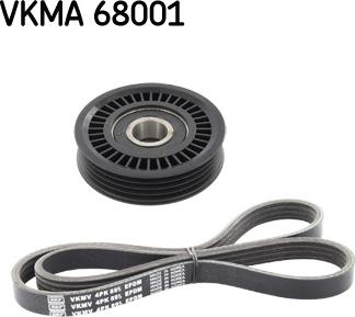 SKF VKMA 68001 - Kit Cinghie Poly-V www.autoricambi360.it