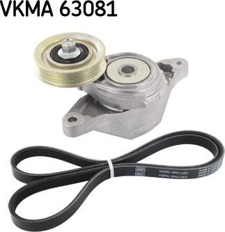 SKF VKMA 63081 - Kit Cinghie Poly-V www.autoricambi360.it