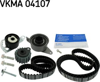 SKF VKMA 04107 - Kit cinghie dentate www.autoricambi360.it