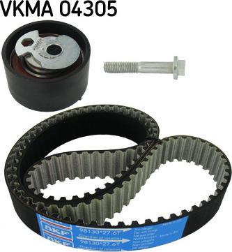 SKF VKMA 04305 - Kit cinghie dentate www.autoricambi360.it