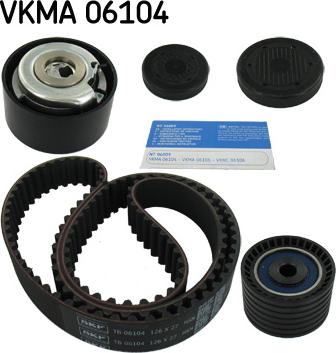 SKF VKMA 06104 - Kit cinghie dentate www.autoricambi360.it