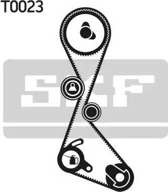 SKF VKMA 06100 - Kit cinghie dentate www.autoricambi360.it