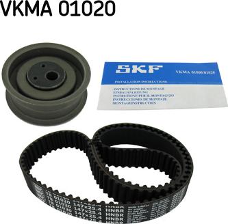 SKF VKMA 01020 - Kit cinghie dentate www.autoricambi360.it
