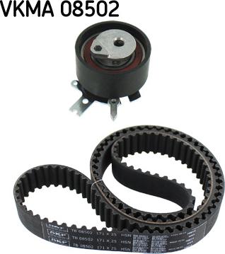 SKF VKMA 08502 - Kit cinghie dentate www.autoricambi360.it
