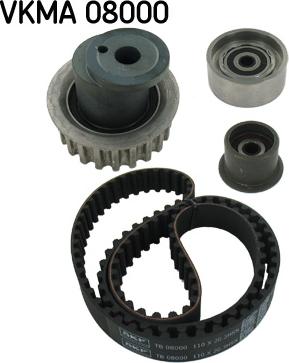 SKF VKMA 08000 - Kit cinghie dentate www.autoricambi360.it