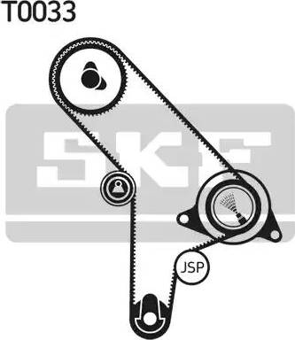 SKF VKMA 08120 - Kit cinghie dentate www.autoricambi360.it