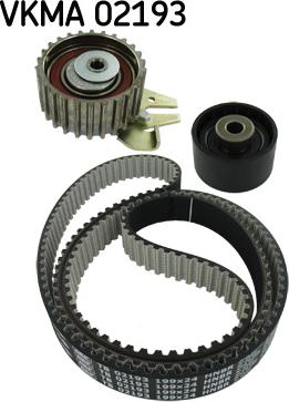 SKF VKMA 02193 - Kit cinghie dentate www.autoricambi360.it