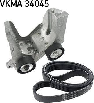 SKF VKMA 34045 - Kit Cinghie Poly-V www.autoricambi360.it