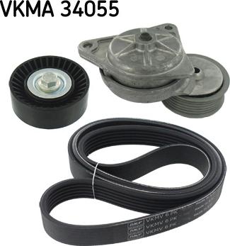 SKF VKMA 34055 - Kit Cinghie Poly-V www.autoricambi360.it
