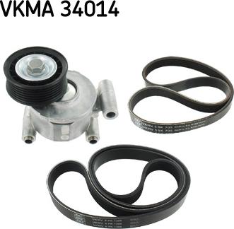 SKF VKMA 34014 - Kit Cinghie Poly-V www.autoricambi360.it