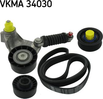 SKF VKMA 34030 - Kit Cinghie Poly-V www.autoricambi360.it