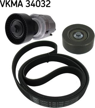 SKF VKMA 34032 - Kit Cinghie Poly-V www.autoricambi360.it