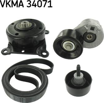 SKF VKMA 34071 - Kit Cinghie Poly-V www.autoricambi360.it