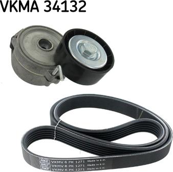 SKF VKMA 34132 - Kit Cinghie Poly-V www.autoricambi360.it