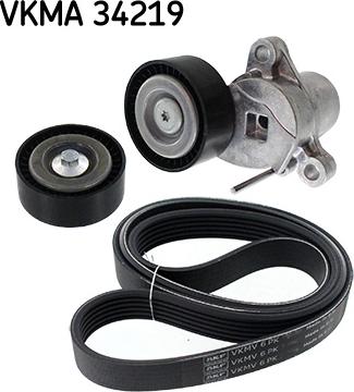 SKF VKMA 34219 - Kit Cinghie Poly-V www.autoricambi360.it