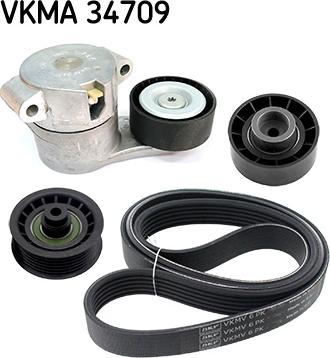 SKF VKMA 34709 - Kit Cinghie Poly-V www.autoricambi360.it