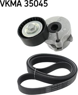 SKF VKMA 35045 - Kit Cinghie Poly-V www.autoricambi360.it