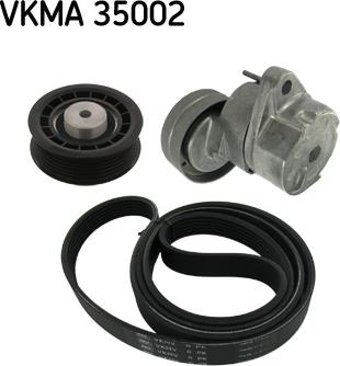 SKF VKMA 35002 - Kit Cinghie Poly-V www.autoricambi360.it