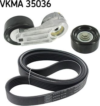SKF VKMA 35036 - Kit Cinghie Poly-V www.autoricambi360.it