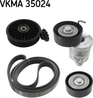 SKF VKMA 35024 - Kit Cinghie Poly-V www.autoricambi360.it
