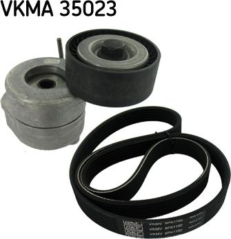 SKF VKMA 35023 - Kit Cinghie Poly-V www.autoricambi360.it