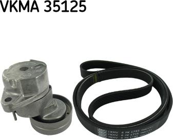 SKF VKMA 35125 - Kit Cinghie Poly-V www.autoricambi360.it