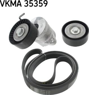 SKF VKMA 35359 - Kit Cinghie Poly-V www.autoricambi360.it