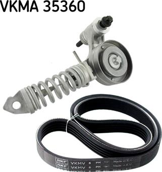 SKF VKMA 35360 - Kit Cinghie Poly-V www.autoricambi360.it