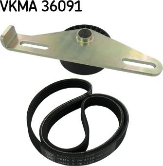SKF VKMA 36091 - Kit Cinghie Poly-V www.autoricambi360.it