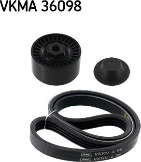 SKF VKMA 36098 - Kit Cinghie Poly-V www.autoricambi360.it