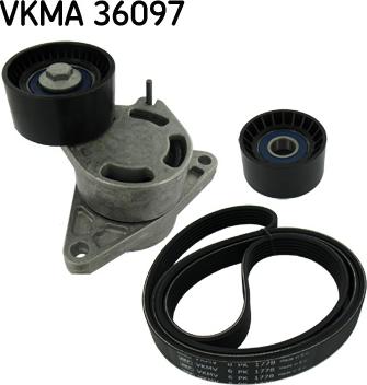 SKF VKMA 36097 - Kit Cinghie Poly-V www.autoricambi360.it