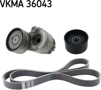 SKF VKMA 36043 - Kit Cinghie Poly-V www.autoricambi360.it