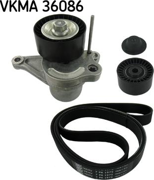 SKF VKMA 36086 - Kit Cinghie Poly-V www.autoricambi360.it