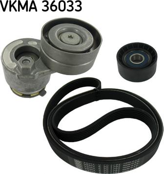 SKF VKMA 36033 - Kit Cinghie Poly-V www.autoricambi360.it