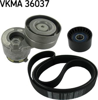 SKF VKMA 36037 - Kit Cinghie Poly-V www.autoricambi360.it