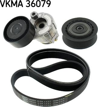 SKF VKMA 36079 - Kit Cinghie Poly-V www.autoricambi360.it